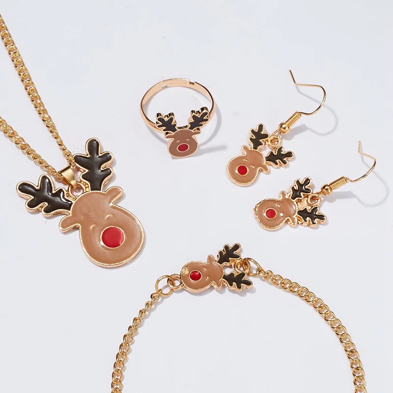 Lavinna™ “Holiday Cheer” Christmas Jewelry Set – 4 Pieces