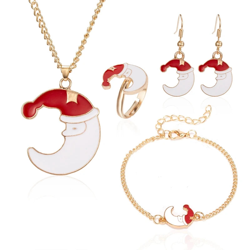 Lavinna™ “Holiday Cheer” Christmas Jewelry Set – 4 Pieces