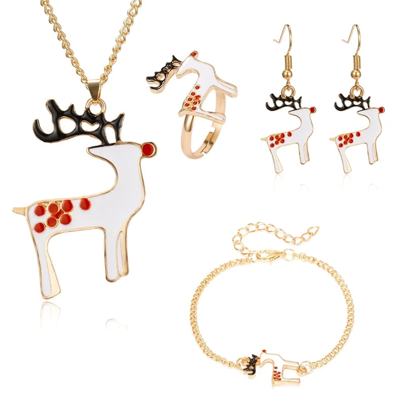 Lavinna™ “Holiday Cheer” Christmas Jewelry Set – 4 Pieces