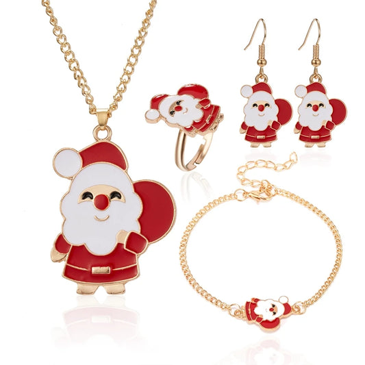 Lavinna™ “Holiday Cheer” Christmas Jewelry Set – 4 Pieces
